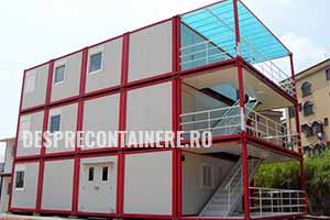 casa din containere cu etaj