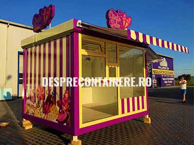 spatiu comercial din containere modulare